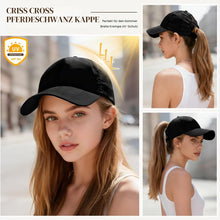 heekpek Baseball Cap Women's Ponytail Mesh Peaked Cap Outdoor Sun Protection Head Women's Quick-Drying Women's Tennis Caps Lightweight Breathable Hat View 4